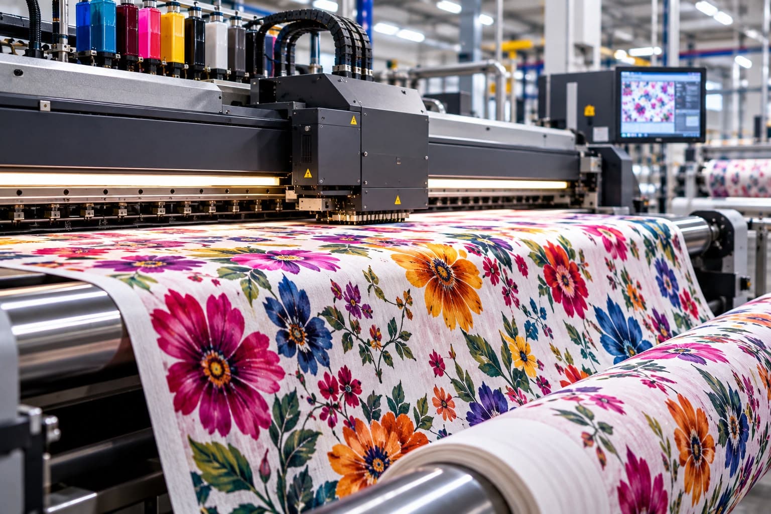 Printing textile processing