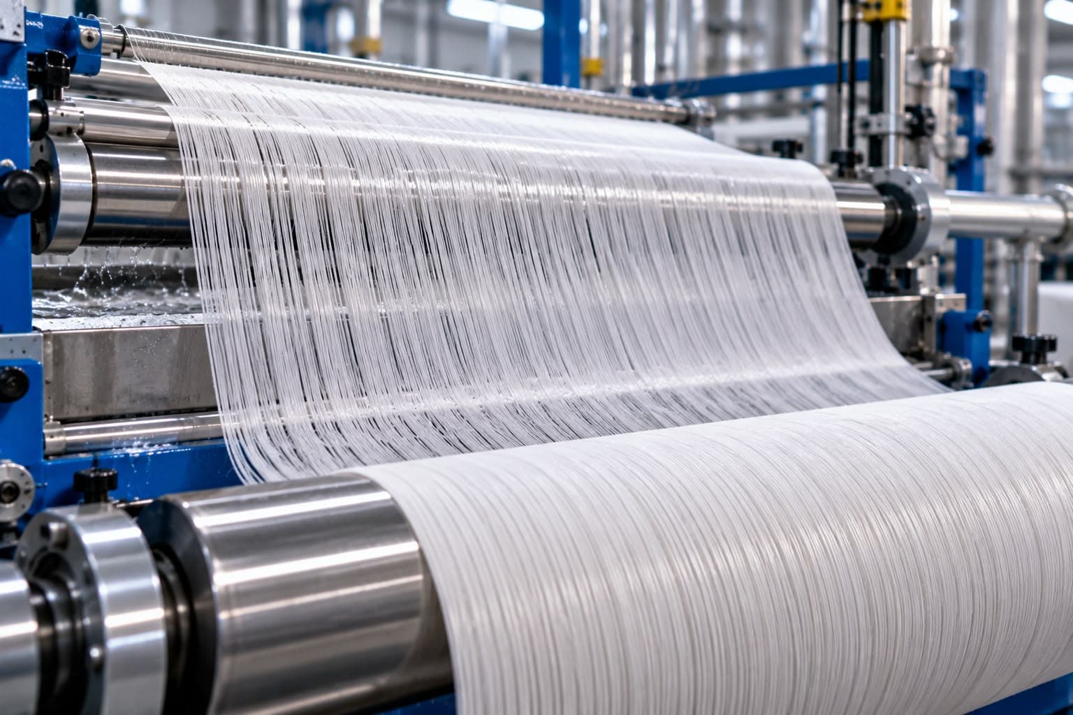 Sizing textile processing
